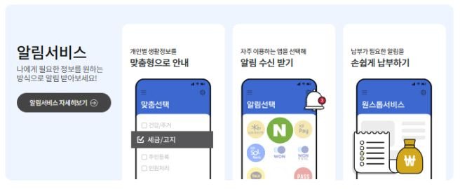 국민비서 홈페이지 누리집 고유가 피해지원금 정보