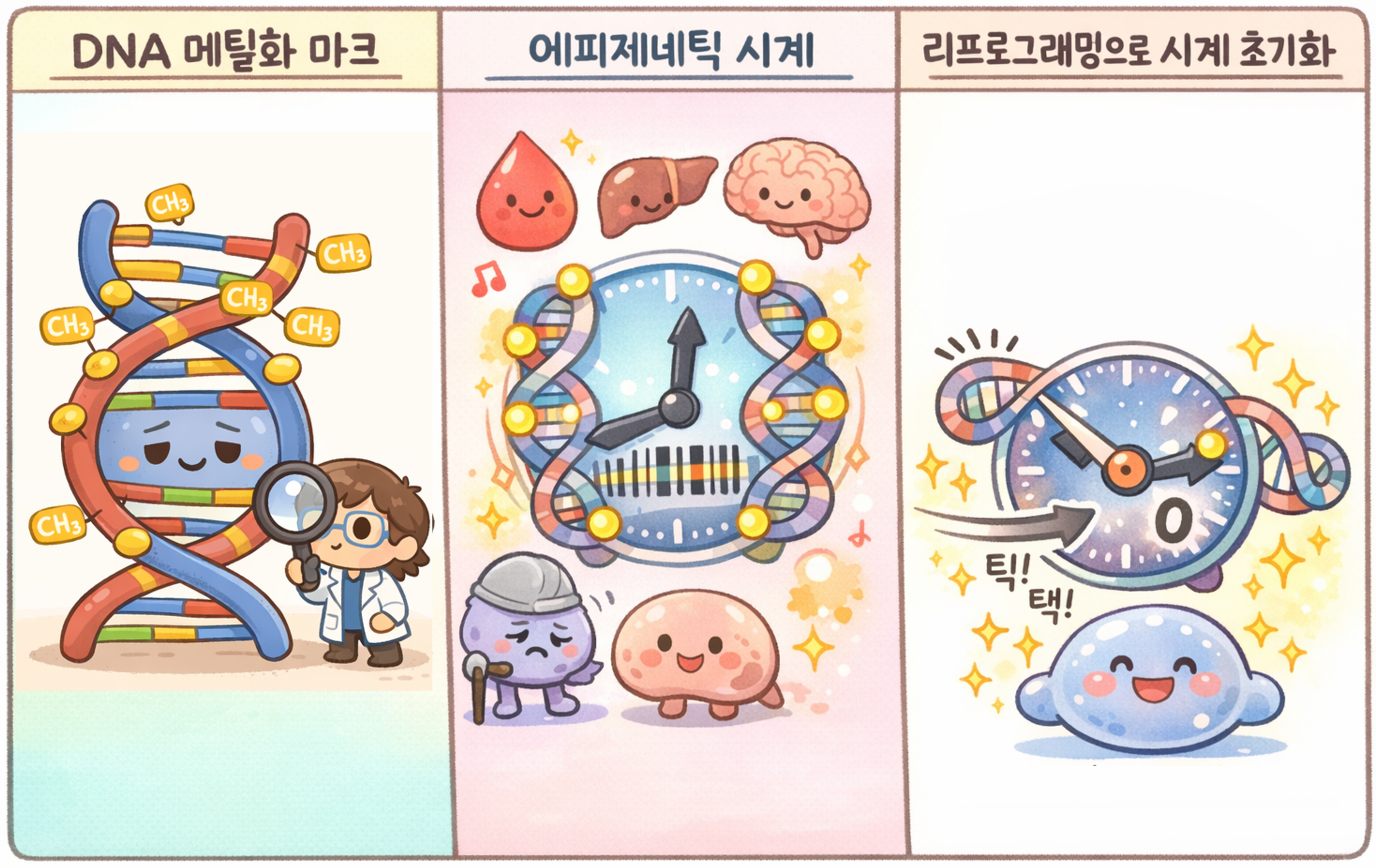 세포의 나이는 어떻게 측정될까