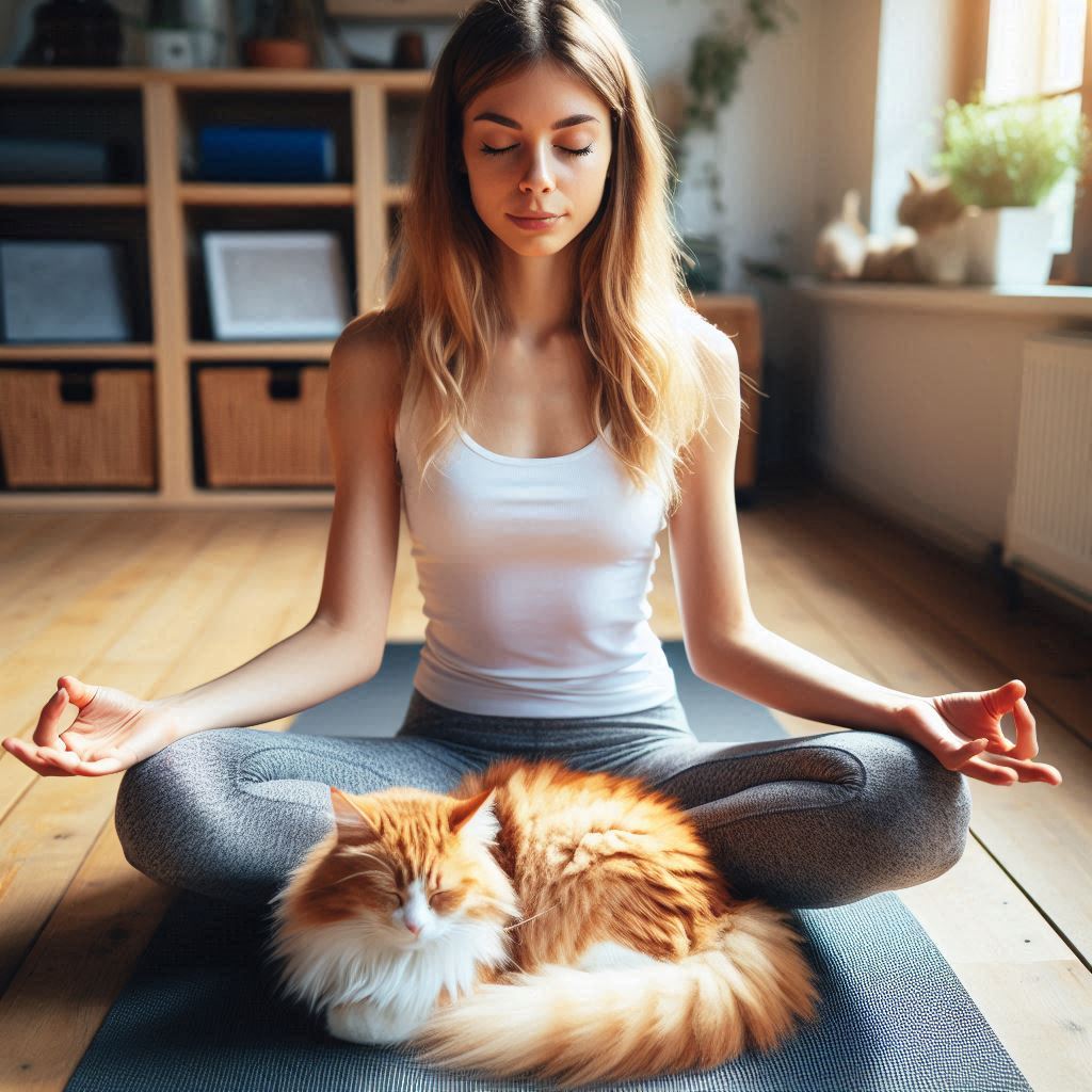 고양이와의 소중한 시간