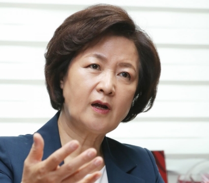 주옥순 추미애 지역구 하남갑 출마 이유 