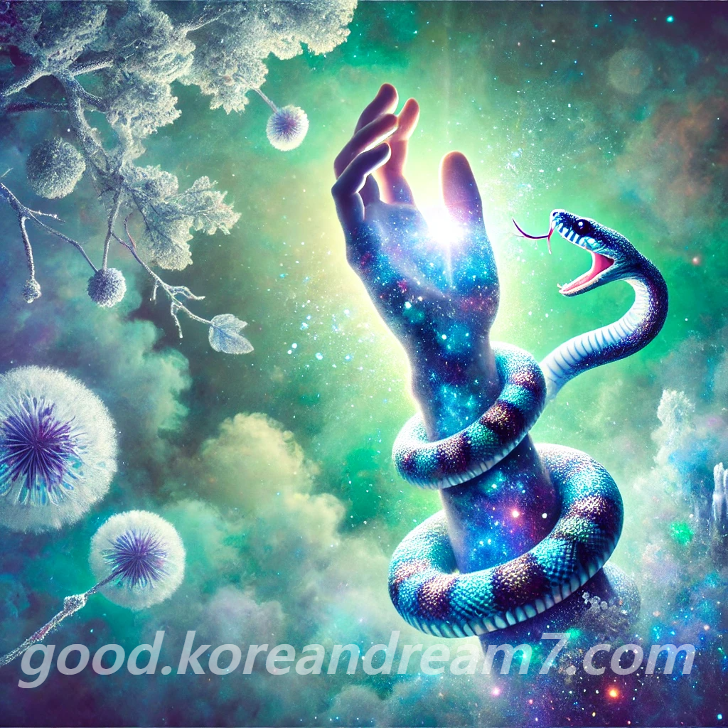뱀에 팔 물리는 꿈