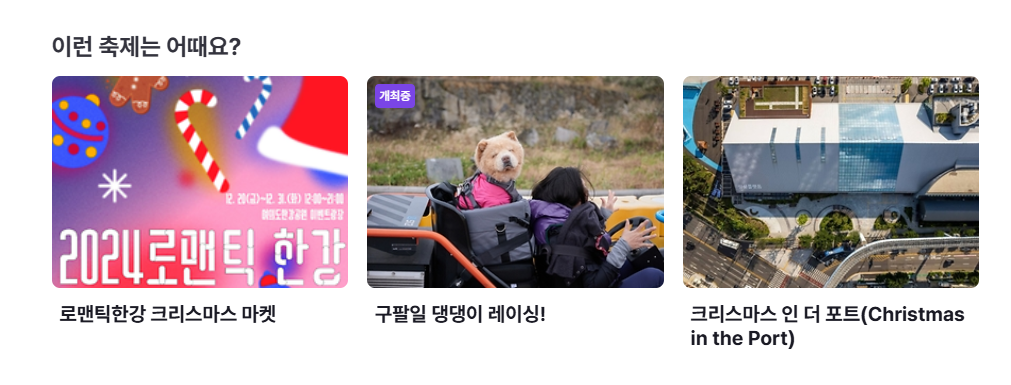 겨울 그 외 축제