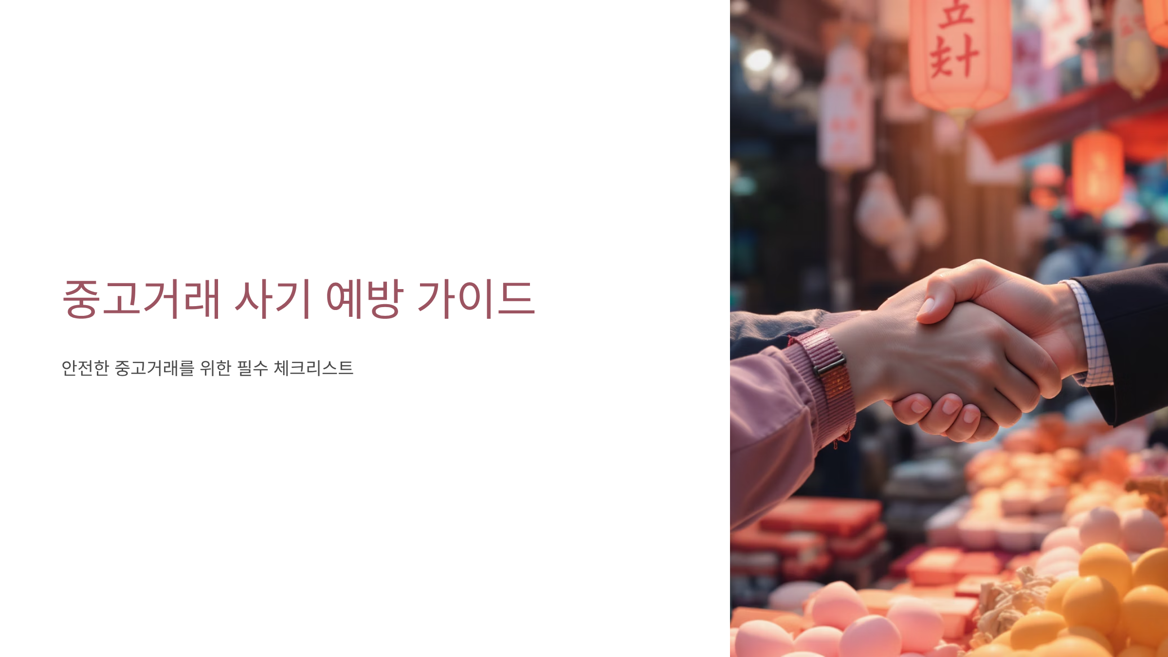 중고나라 사기 예방 완벽 가이드