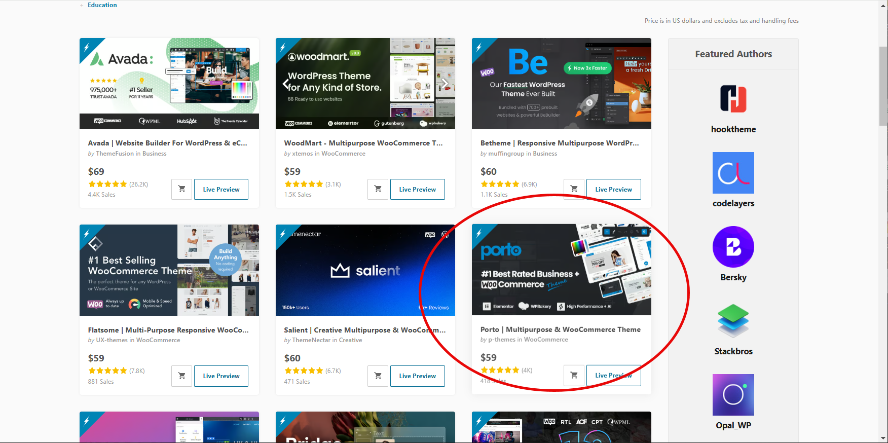 워드프레스 Porto 테마: 언어 전환기 설정하기