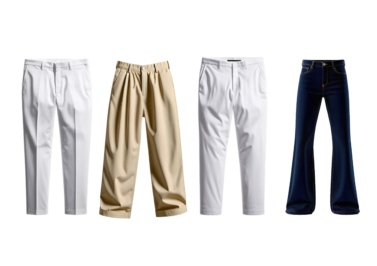 여성 체형을 보완하는 바지 디자인 선택 방법