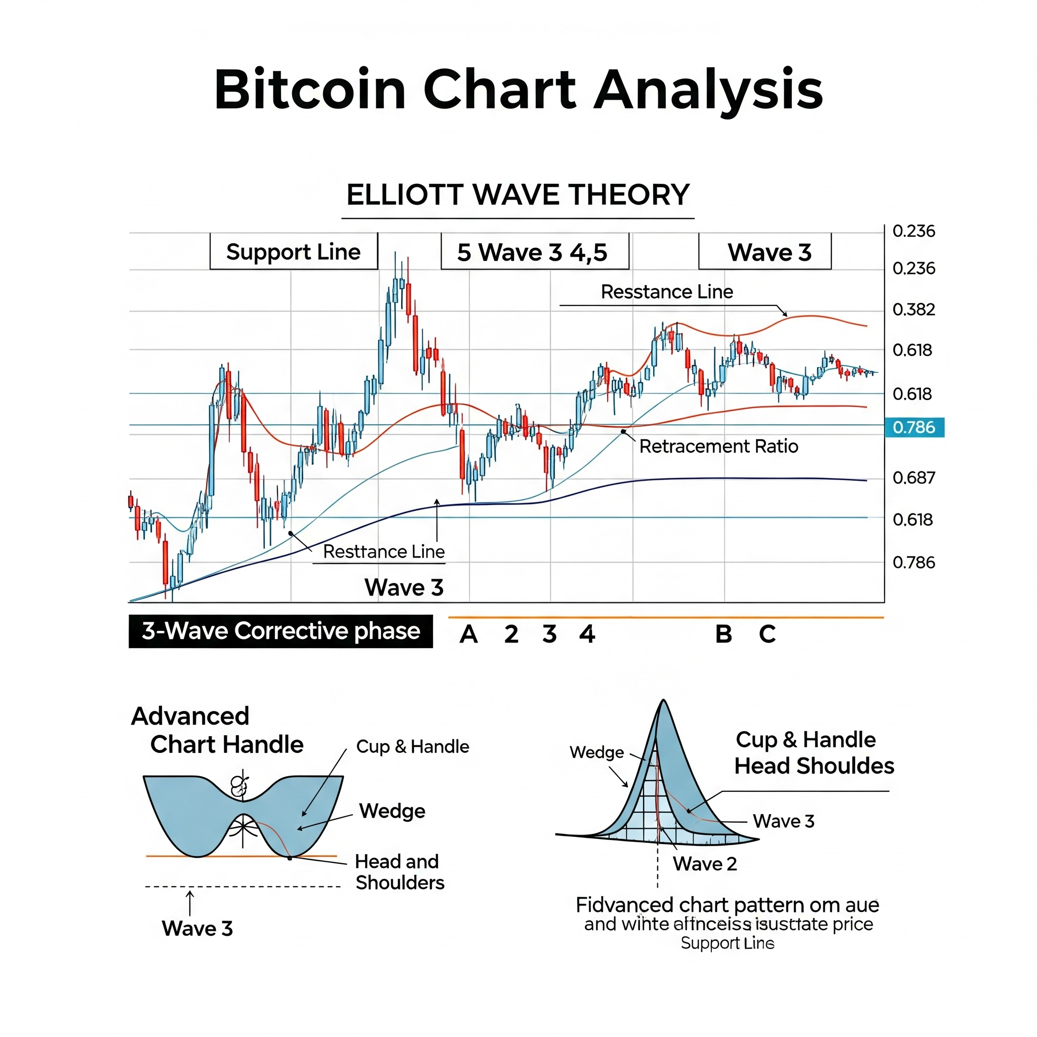 비트코인 파동이론, 엘리어트, 피보나치