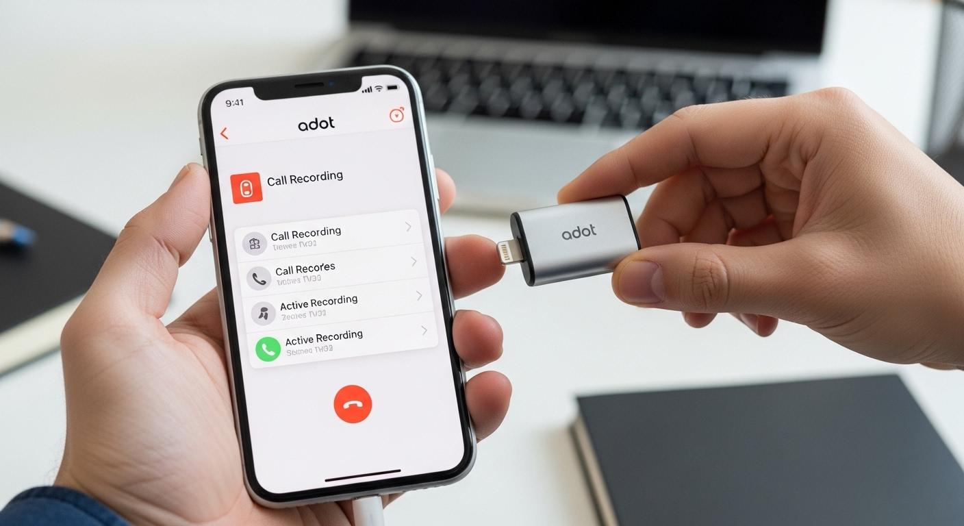 에이닷 아이폰 통화녹음 설정