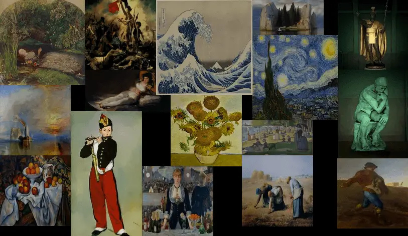 모동숲 미술품 진품만 있는 명화, 조각