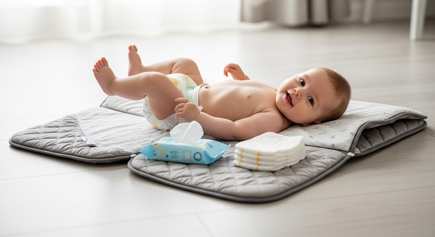 휴대용 기저귀패드