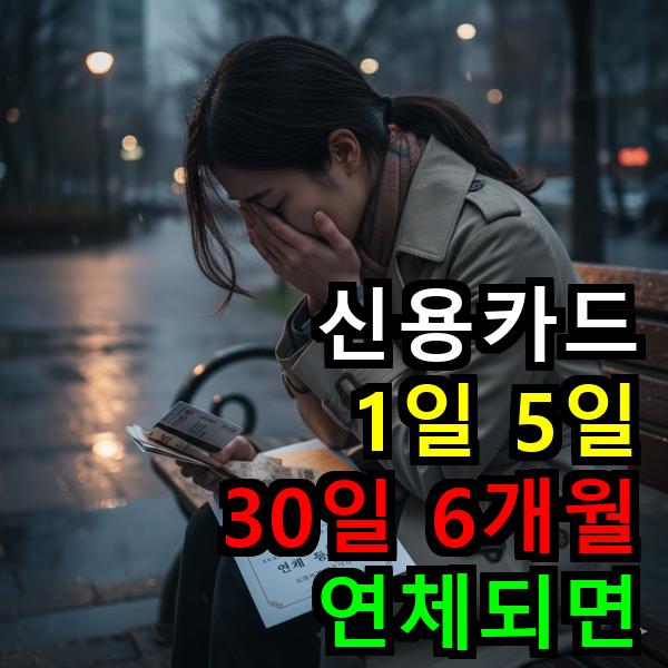 신용카드 1일 연체되면