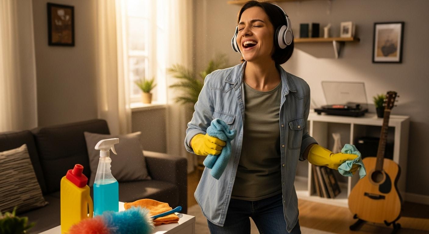 Music to Clean the House to