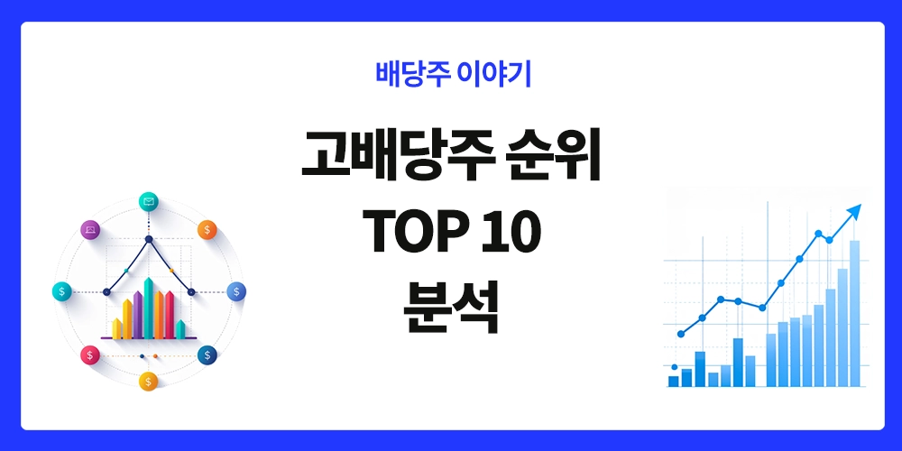 고배당주 순위, 배당주,