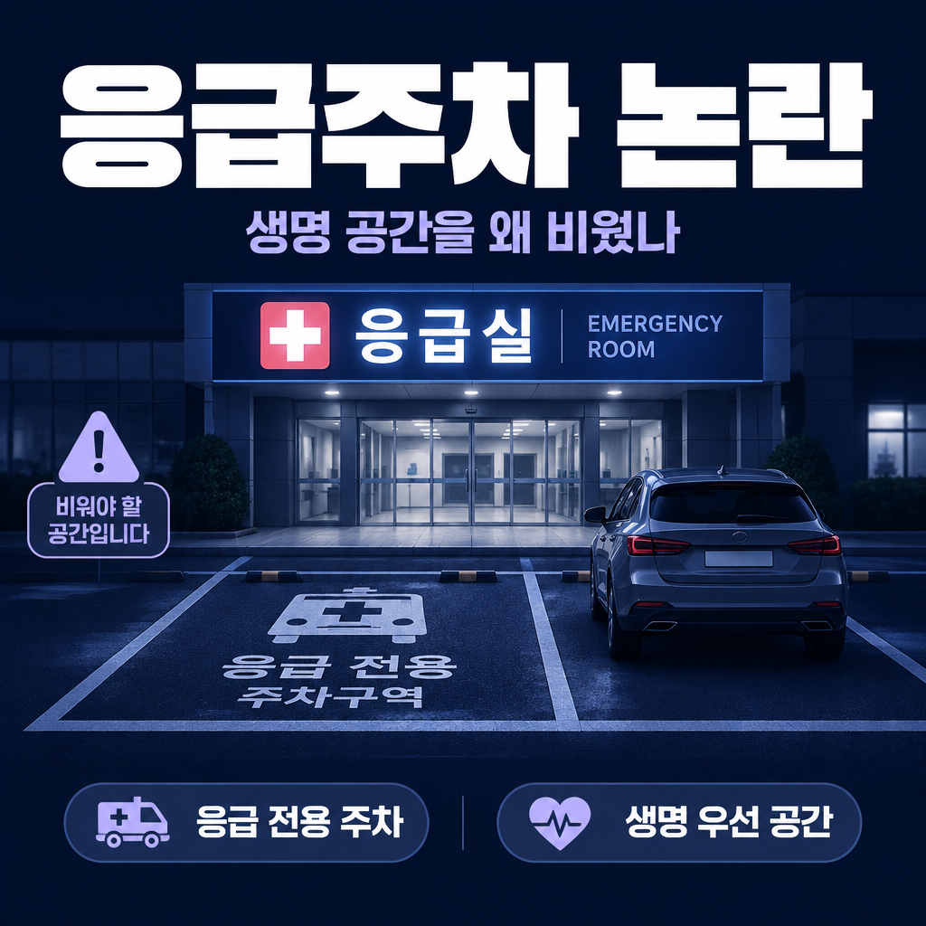 응급주차 논란