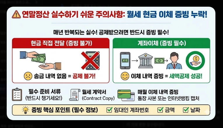연말정산 13월의 보너스 받는 꿀팁