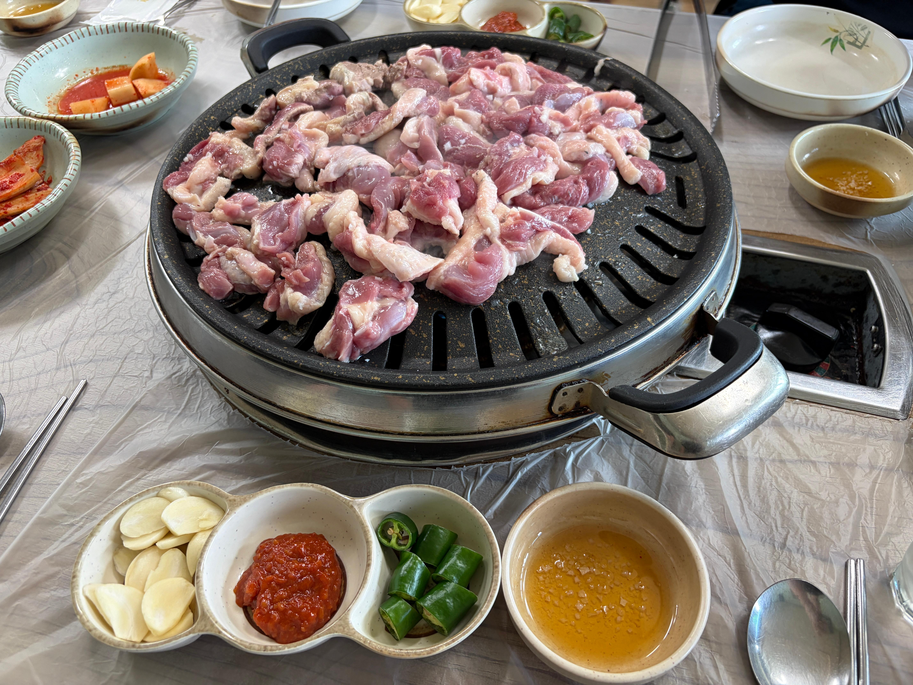 군산 청둥오리 맛집 행운가든, 오리로스부터 오리탕까지