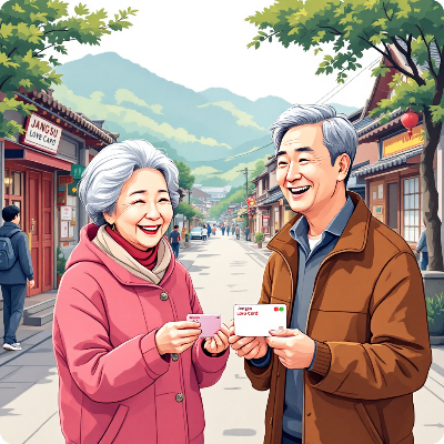 장수군 농어촌 기본소득 신청 이미지