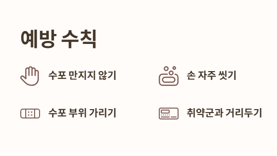 대상포진 예방수칙