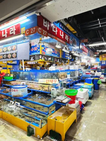 가락시장 맛집 회센터 수산시장 꽃게_22