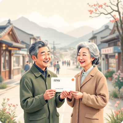 장수군 농어촌 기본소득 신청 이미지