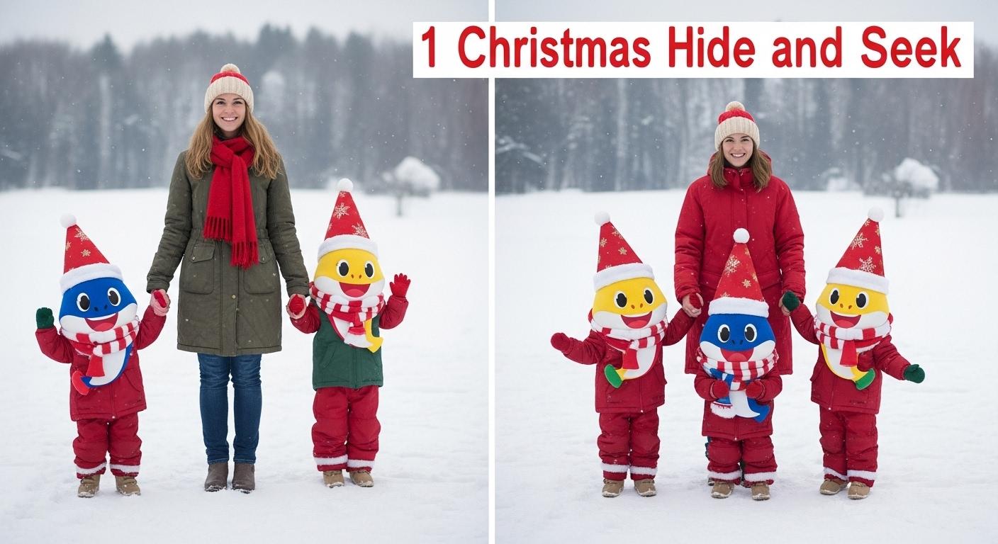 아기상어와 크리스마스 선물 숨바꼭질