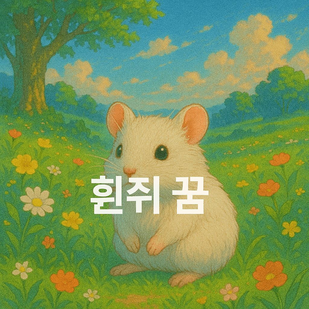 흰쥐 꿈 해몽