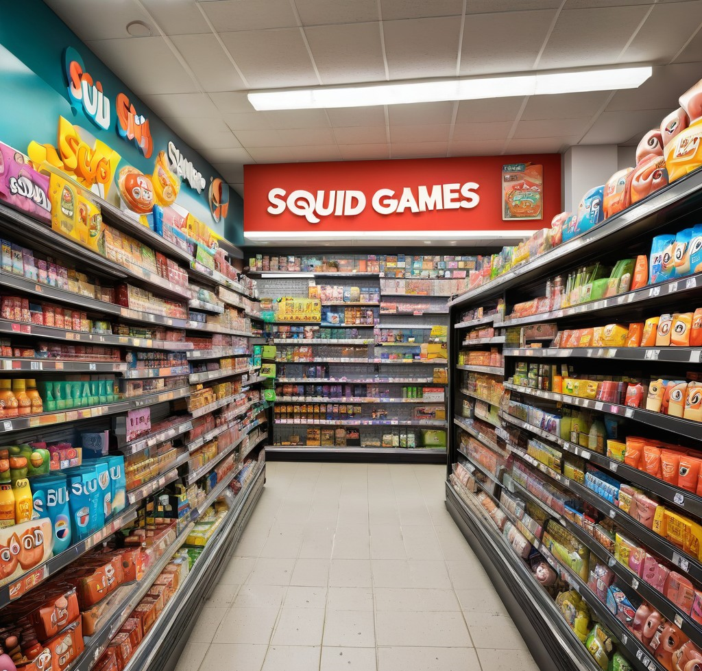 오징어게임 편의점 제품