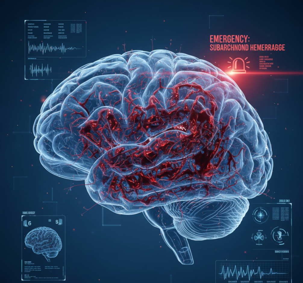 의학용어 SAH(지주막하 출혈)