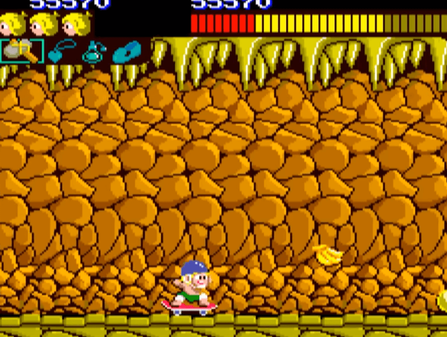 고전게임 원더보이(Wonderboy)