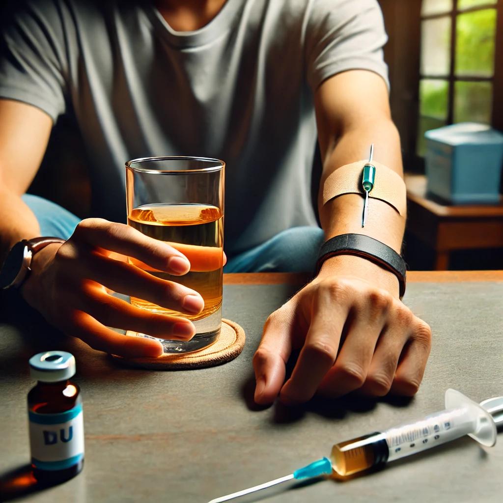 독감주사다음날술