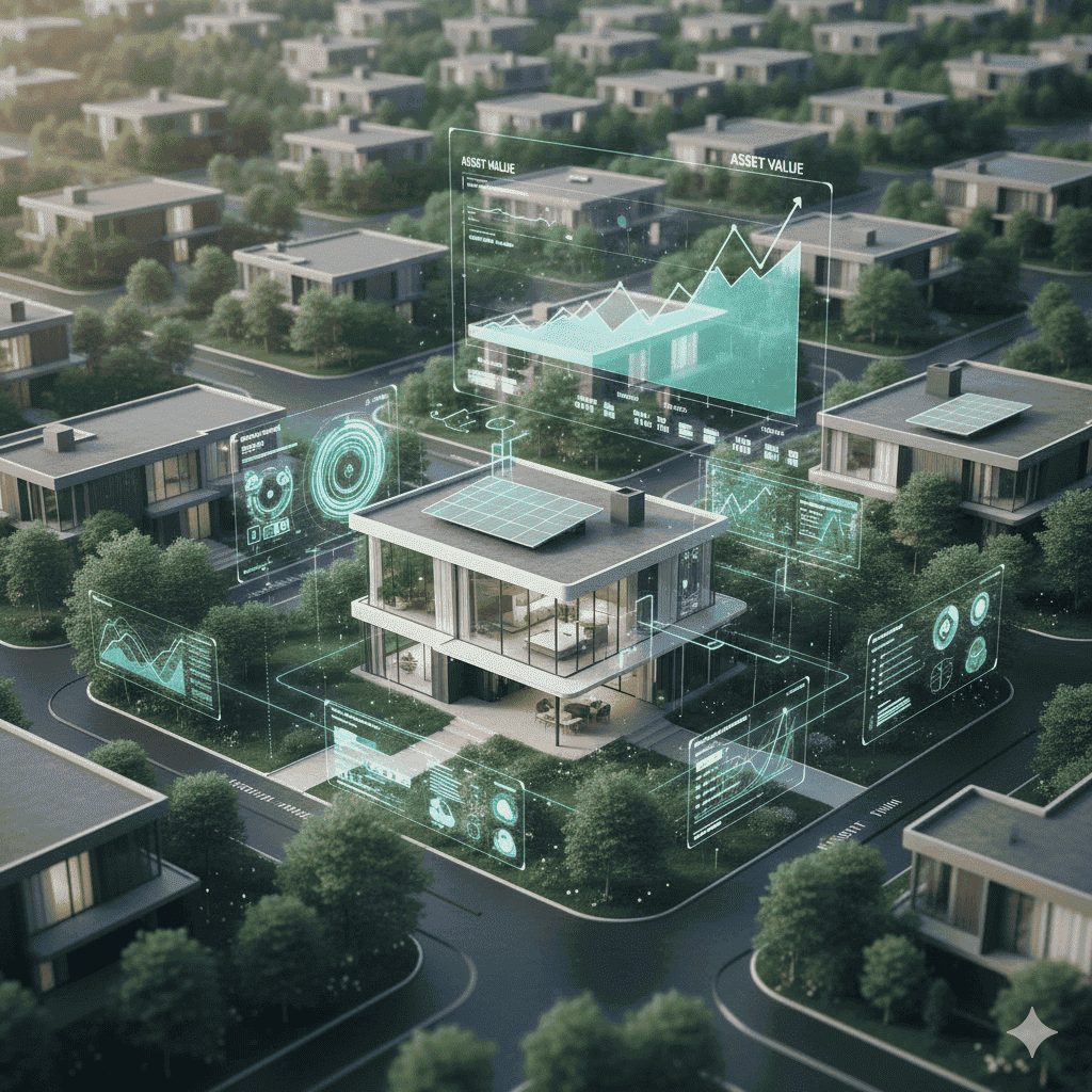 디지털 트윈 기반 가상 주택의 자산 가치