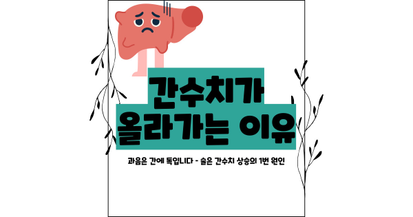 간수치가 올라가는 이유