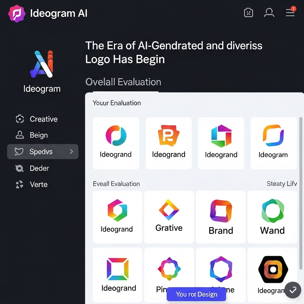 AI로 로고 초안 제작 시대가 열렸다