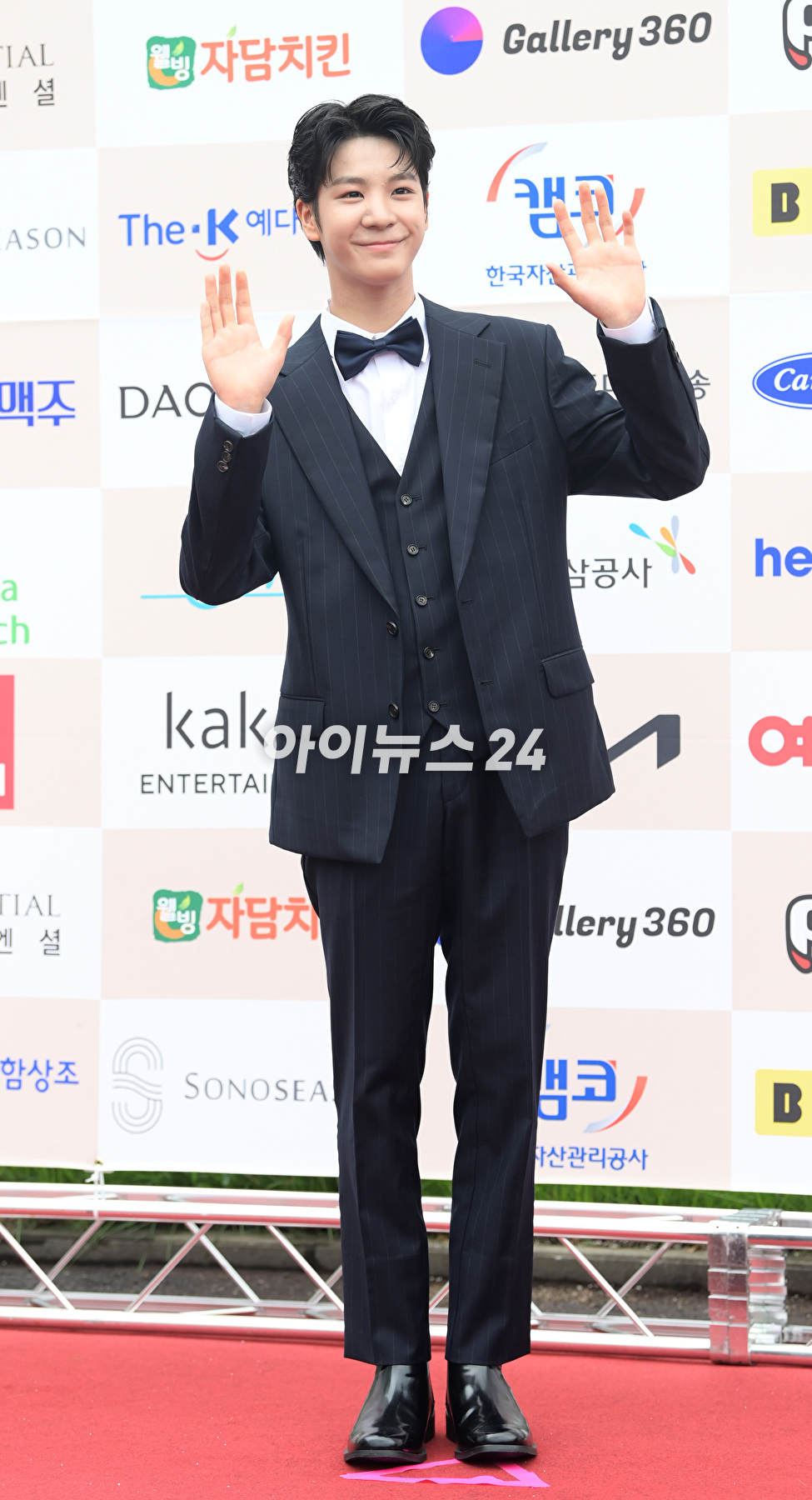 가수 정동원이 21일 오후 서울 장충동 크레스트72에서 열린 2022 방송광고 페스티벌 시상식에 참석하고 있다. [사진=정소희 기자]