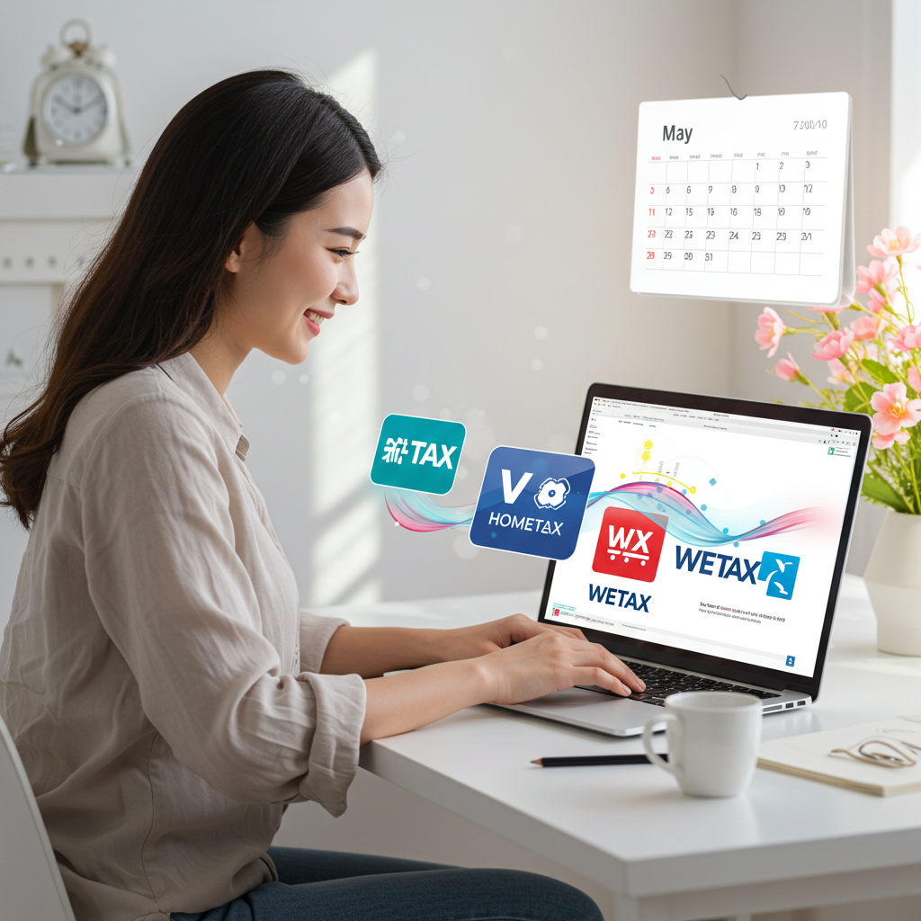 개인지방소득세 신고 관련 사진