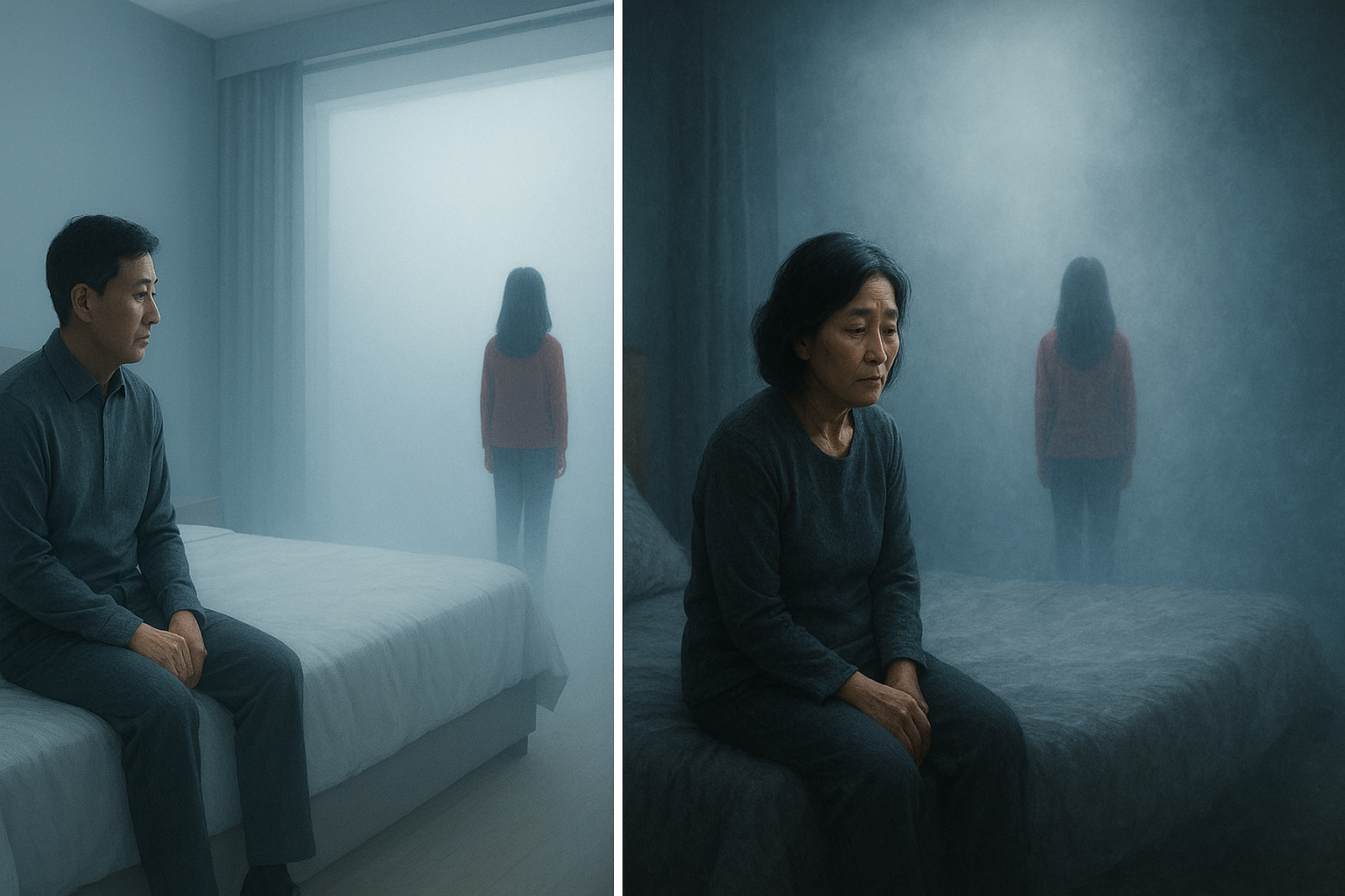 꿈속에서도 멀어진 자녀