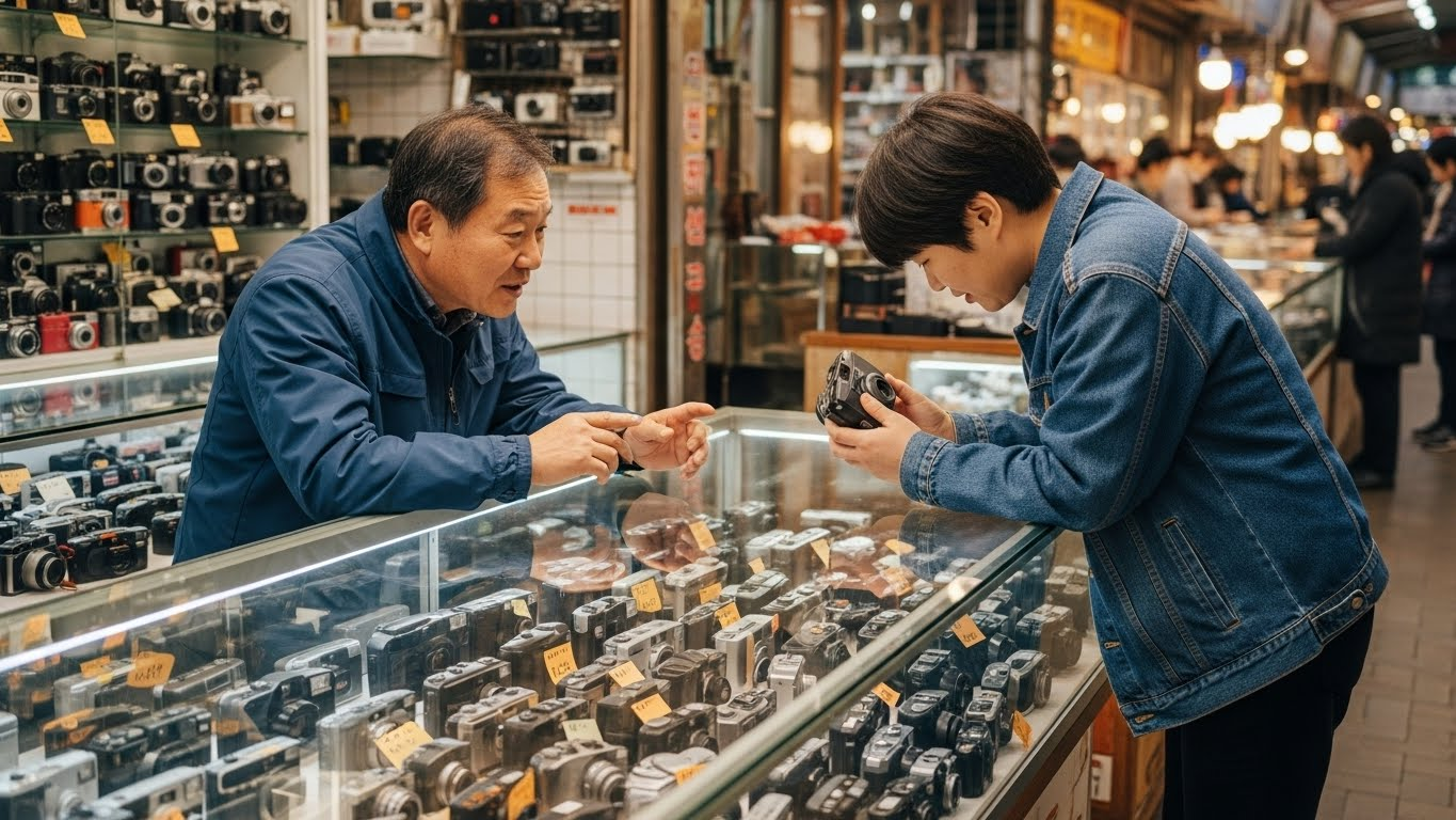 카시오 엑슬림 빈티지 디카