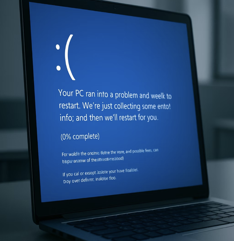 공포의 파란 화면, 그 정체는?