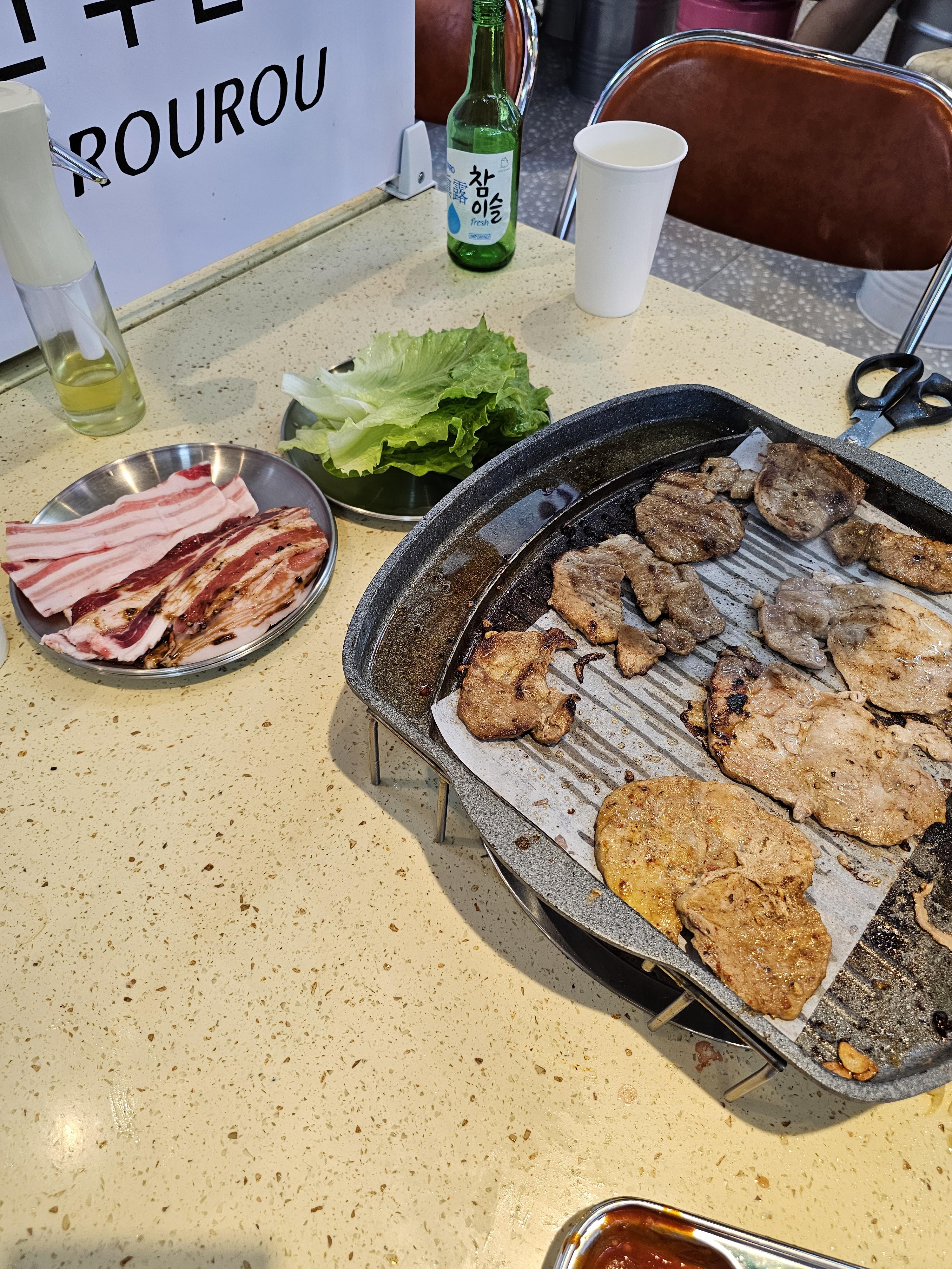 중국에서의 한국식당