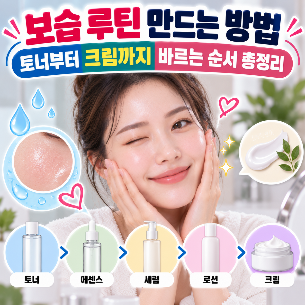 보습 루틴 만드는 방법