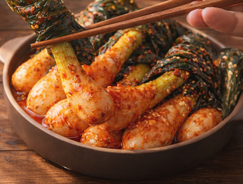 양파 줄기 김치