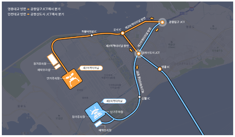 제2터미널-예약주차장-오시는-길