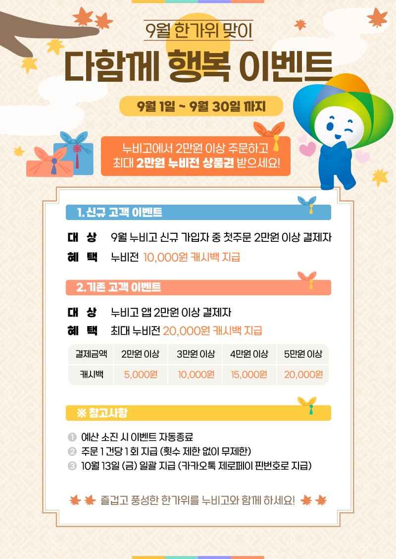 누비고앱 홍보 포스터
