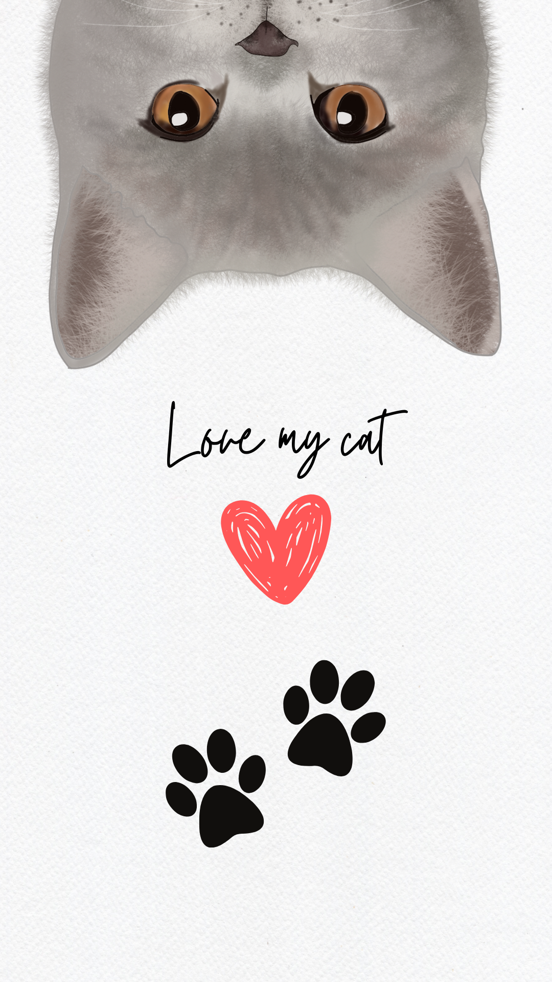 고양이 사진 그림 스마트폰 배경화면 이미지