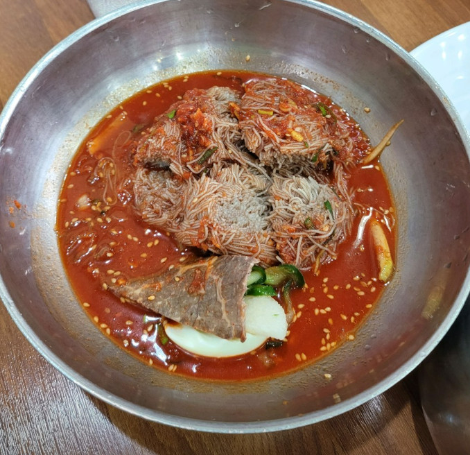 매일아침 대박의기술 회냉면