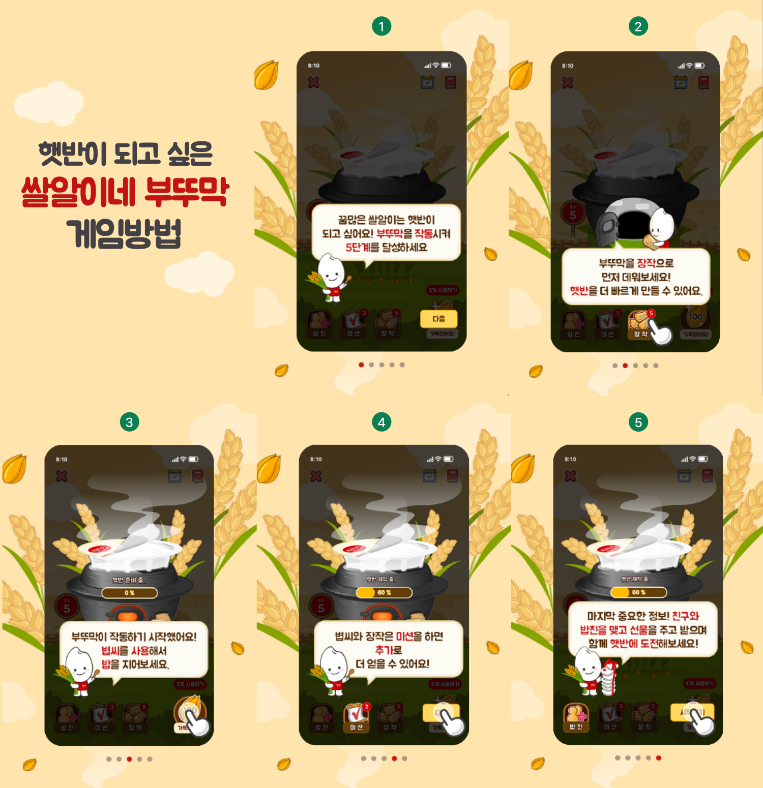 게임의 기본 규칙과 진행 방법