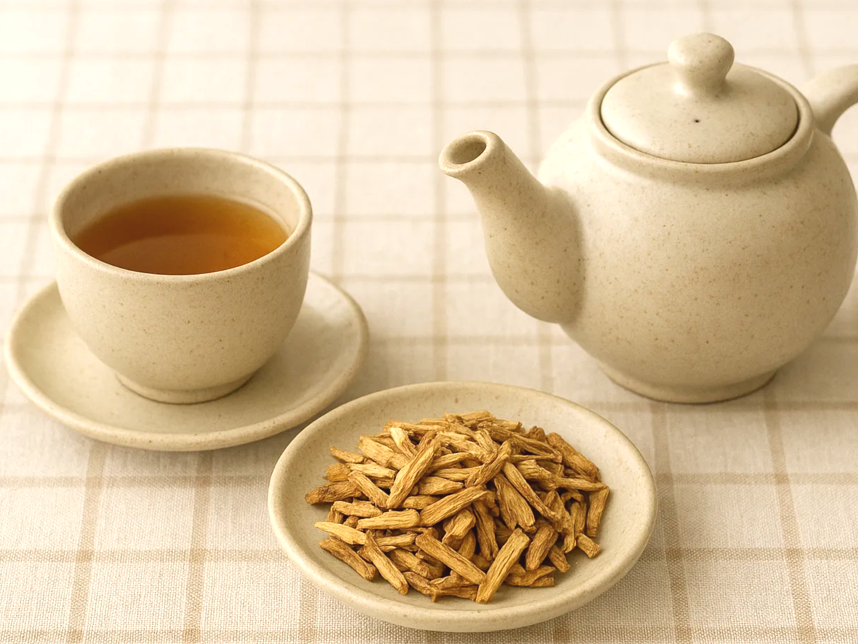 산화 스트레스 완화에 도움을 주는 둥굴레차