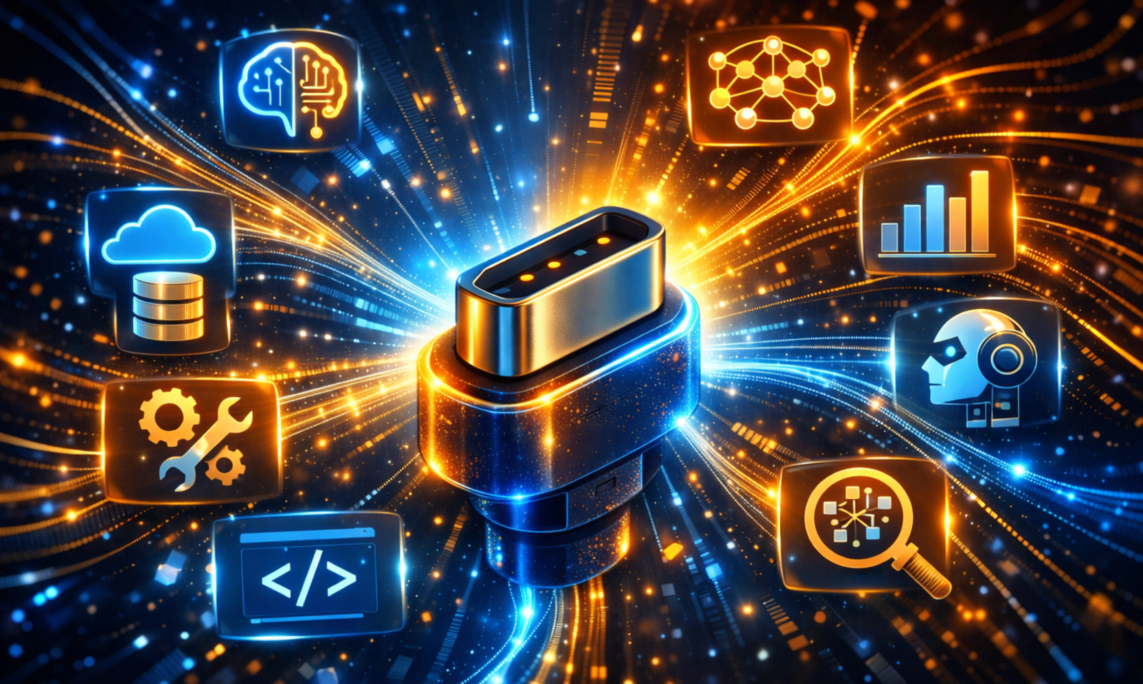 MCP는 AI 세계의 USB-C와 같은 범용 연결 표준입니다