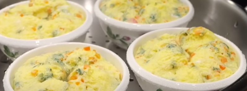 크래미 깻잎 계란찜