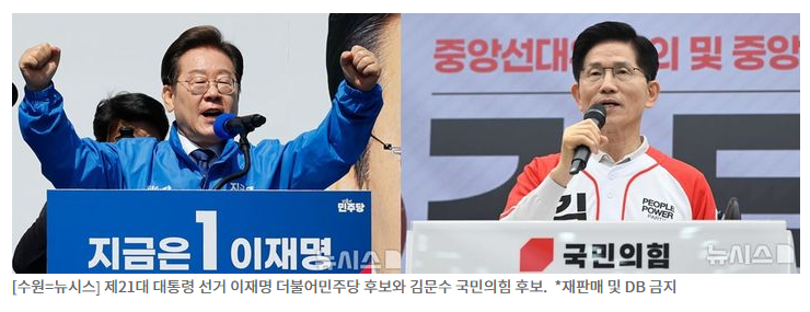 여론조사 결과