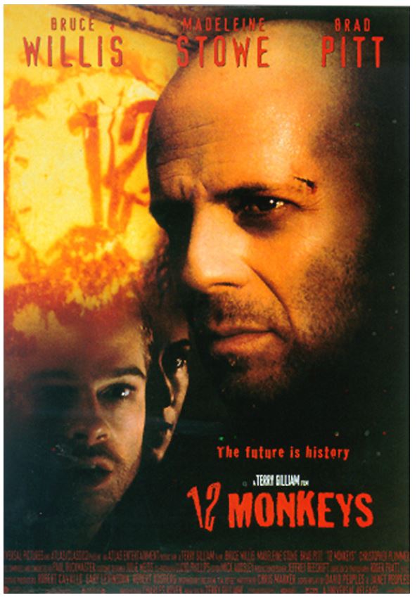 영화 <트웰브 몽키즈>는 시간 패러독스라고 불리는 문제와 연결된다.